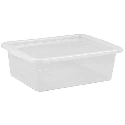 Boîte de rangement BASIC BOX, dessous de lit, 30L - Plast Team photo du produit