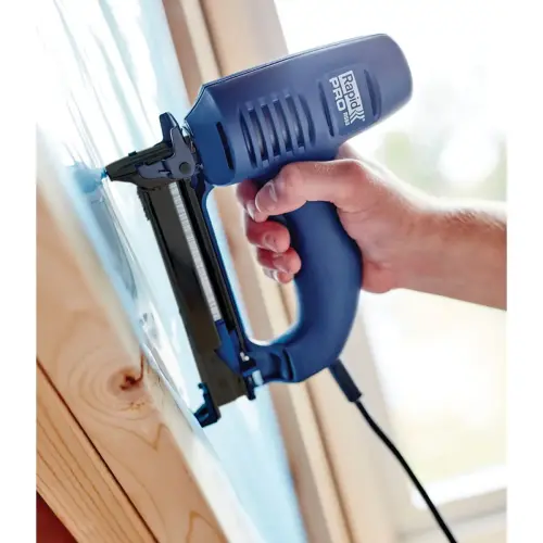 Agrafeuse/cloueuse électrique PRO R553, bleu - Rapid Tools photo du produit
