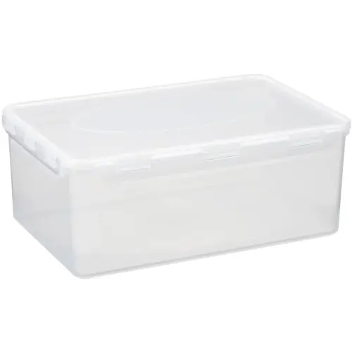 Boîte de conservation Airtight, 1,3 litre, blanc - Plast Team photo du produit