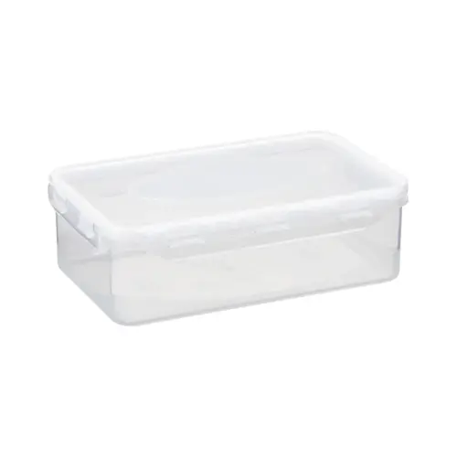 Boîte de conservation Airtight, 1,3 litre, blanc - Plast Team photo du produit