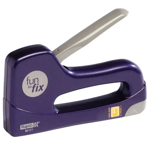 Agrafeuse Fun to Fix M10Y, violet - Rapid photo du produit