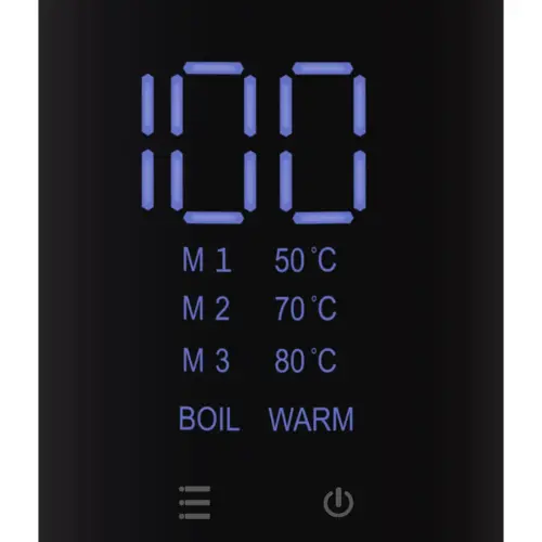 Bouilloire PC-WKS 1243, 1,7 litre, noir - Profi Cook photo du produit