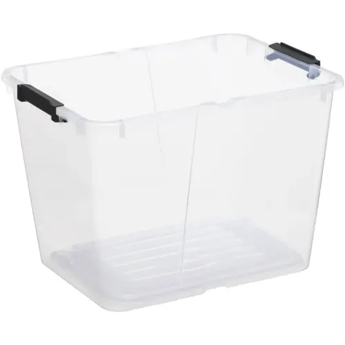 Bo&icirc;te de rangement HOME BOX FLEX, 30 litres - Plast Team photo du produit
