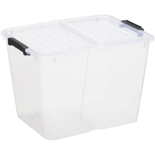 Bo&icirc;te de rangement HOME BOX FLEX, 30 litres - Plast Team photo du produit