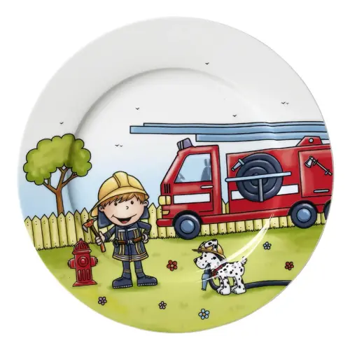 Assiette BERNIE LE POMPIER - Ritzenhoff & Breker photo du produit