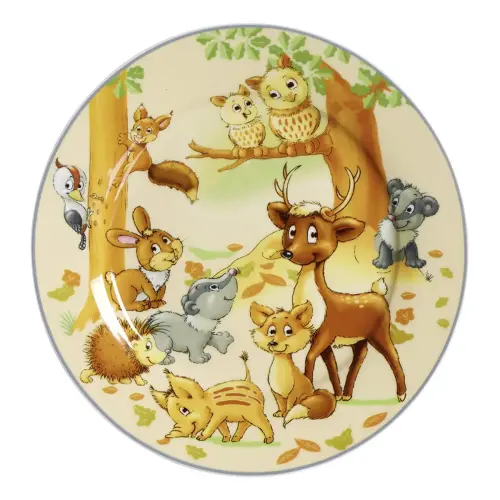 Assiette ANIMAUX DE LA FORET - Ritzenhoff & Breker photo du produit