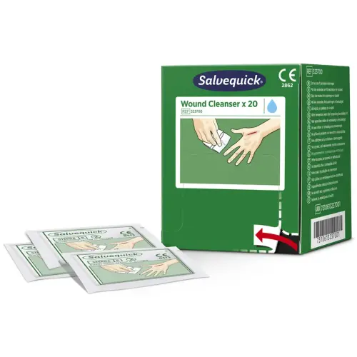 Lingette antiseptique pour plaies Salvequick - Cederroth photo du produit