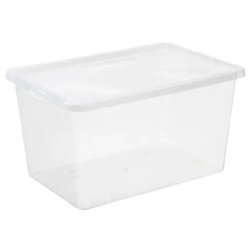 Bo&icirc;te de rangement BASIC BOX, 31 litres - Plast Team photo du produit