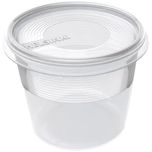 Boîte de congélation Helsinki, 0,3 litre, rond - Plast Team photo du produit