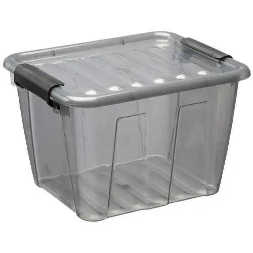 Boîte de rangement HOME BOX, 3 L, transparent - Plast Team photo du produit