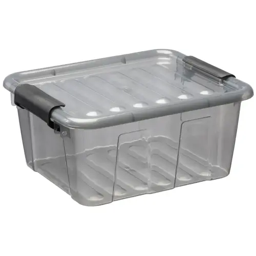 Boîte de rangement HOME BOX, 3 L, transparent - Plast Team photo du produit