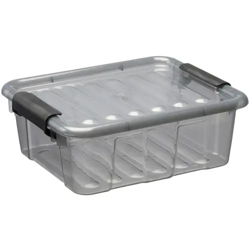 Boîte de rangement HOME BOX, 3 L, transparent - Plast Team photo du produit