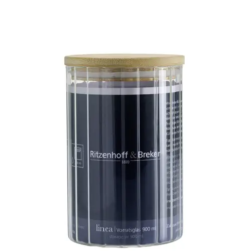 Bocal LINEA, rond, 0,6 litre - Ritzenhoff & Breker photo du produit