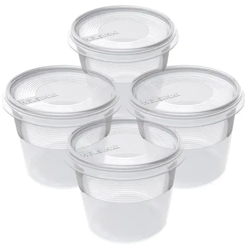 Set de 4 boîtes de congélation Helsinki, 0,3 L - Plast Team photo du produit