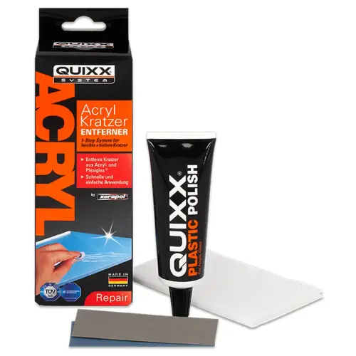 Efface-rayures, pour verre acrylique, 4 pièces - Quixx photo du produit
