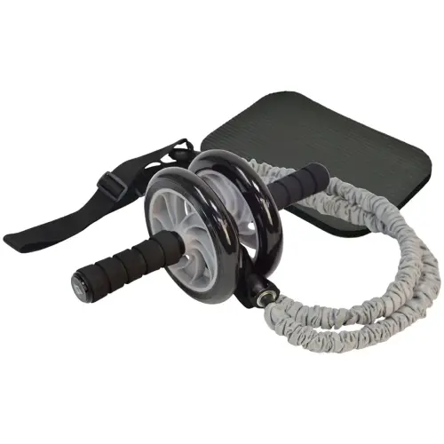 Set Rouleau AB & extenseur, noir / gris - Schildkröt photo du produit