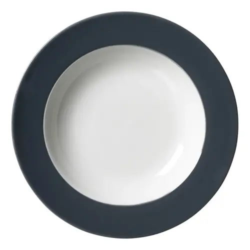 Assiette plate DOPPIO ANTHRACITE, 270 mm - Ritzenhoff & Breker photo du produit