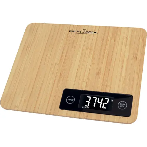 Balance de cuisine en bambou PC-KW 1271 - Profi Cook photo du produit