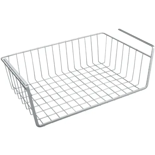 Panier suspendu Kanguro 40, argent métallisé - Metaltex photo du produit