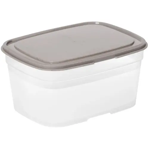Boîte de conservation, 1 L, gris / transparent - Smartstore photo du produit