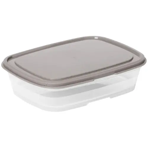 Boîte de conservation, 1,6 L, gris / transparent - Smartstore photo du produit