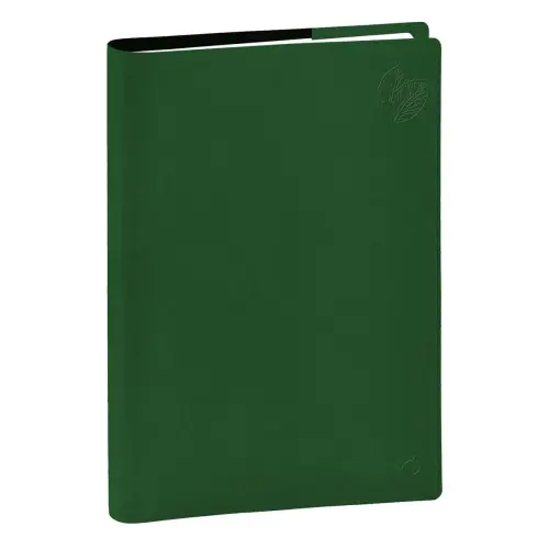 Agenda 2027 Randonnée Recyclé - Semainier Planning Multilingue - Eunoia Vert - 12 mois de janvier à décembre - 9x12,5 cm - Papier Clairefontaine recyclé - Fabrication française - Quo Vadis photo du produit