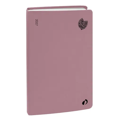 Agenda 2027 Affaires Recyclé - Semainier Planning Multilingue - Harmony Violet - 12 mois de janvier à décembre - 10x15 cm - Quo Vadis photo du produit