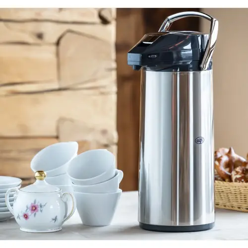 Pichet isotherme à pompe, 3 litres, inox - Alfi photo du produit