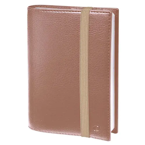 Agenda ann&eacute;e scolaire avec r&eacute;pertoire 2026-2027 Universitaire Color - Semainier Planning Multilingue - C&eacute;leste Beige - 13 mois de ao&ucirc;t &agrave; ao&ucirc;t - 10x15 cm - Quo Vadis photo du produit