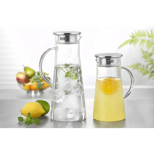 Carafe en verre FARO, avec poignée, 1,7 litre - Esmeyer photo du produit