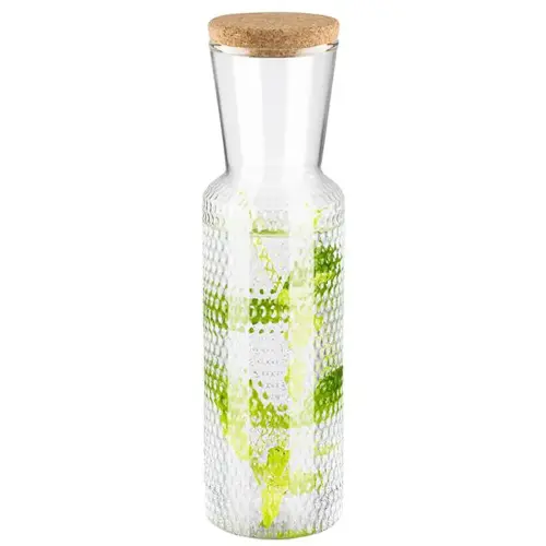 Carafe en verre DOTS, 0,9 litre, transparent - APS photo du produit