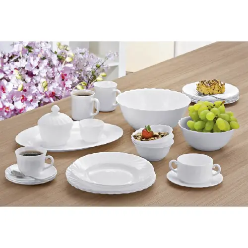 Assiette creuse TRIANON, 225 mm, blanc - Esmeyer photo du produit