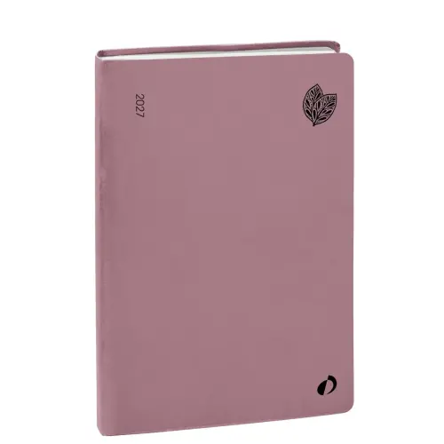 Agenda 2027 Ministre Recyclé - Semainier Planning Multilingue - Harmony Violet - 12 mois de janvier à décembre - 16x24 cm - Quo Vadis photo du produit