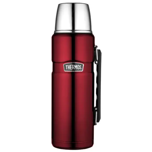 Bouteille isotherme STAINLESS KING, 1,2 litre, argent - Thermos photo du produit