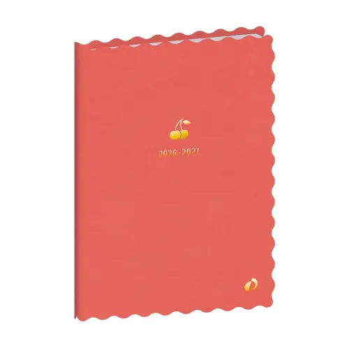 Agenda année scolaire 2026-2027 Universitaire Color - Semainier Planning Multilingue - Festy - Rose - 13 mois de août à août - 10x15 cm - Quo Vadis photo du produit