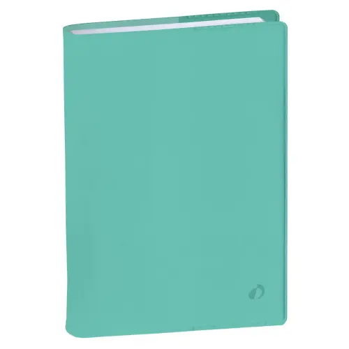 Agenda année scolaire 2026-2027 Eurotextagenda - Journalier Multilingue - Porcellana - Vert - 12 mois de août à juillet - 12x17 cm - Quo Vadis photo du produit
