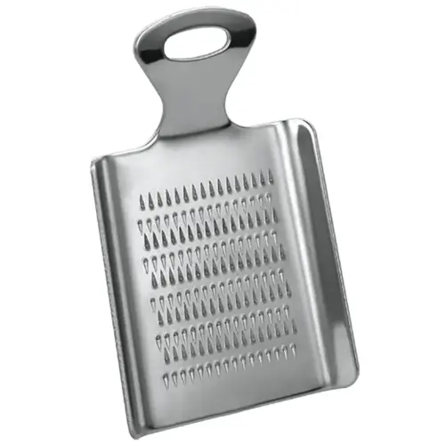 R&acirc;pe &agrave; gingembre/ail, inox, argent - Metaltex photo du produit