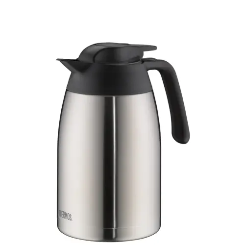 Pichet isotherme THV, 2 litres, inox / noir - Thermos photo du produit