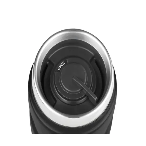 Gobelet isotherme STAINLESS KING, 0,47 l, bleu fonc&eacute; - Thermos photo du produit
