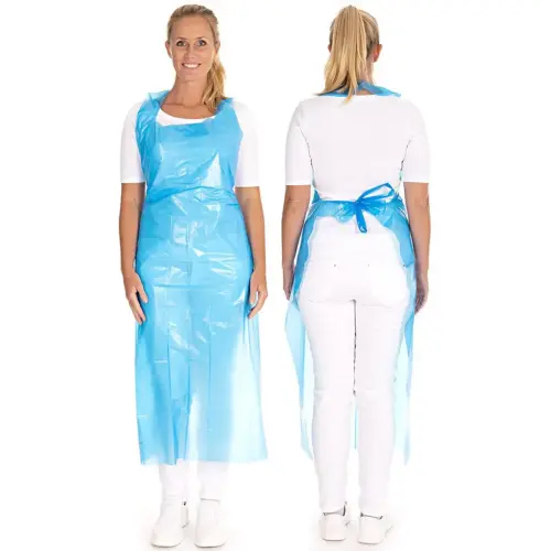 Tablier jetable, gaufr&eacute;, blanc - Hygonorm photo du produit