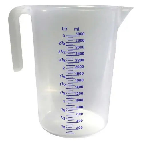 Pichet gradu&eacute;, transparent, 1 litre - IWH photo du produit