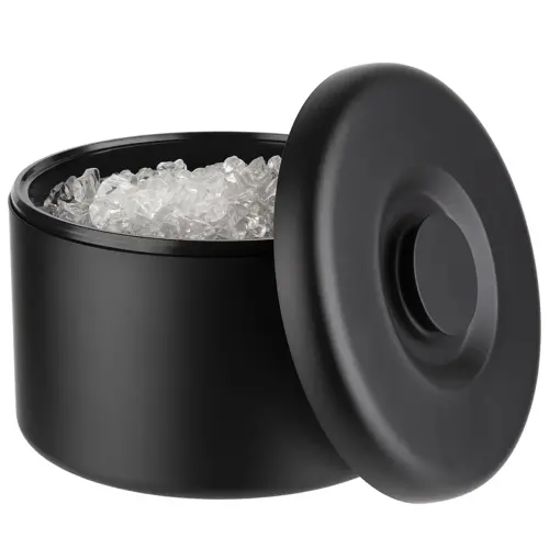 Bac à glaçons ARCTIC, en PS/aluminium, 6 litres, argent - APS photo du produit