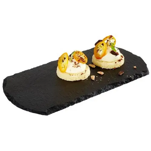 Plat en ardoise naturelle STARTER, L200 x P100 mm - APS photo du produit