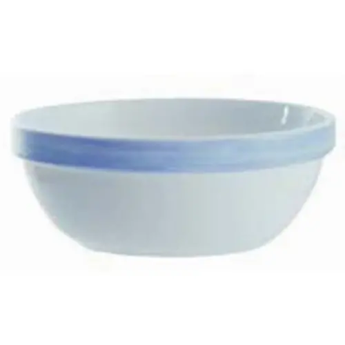 Assiette à dessert BRUSH, 195 mm, bleu/blanc - Esmeyer photo du produit