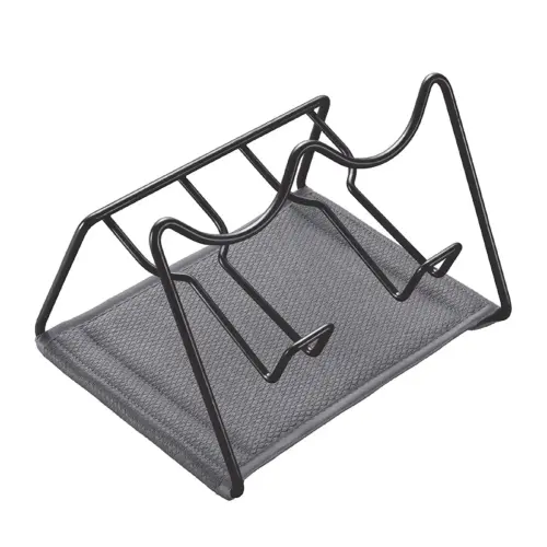 Égouttoir Sodatex 2 LAVA, noir mat - Metaltex photo du produit