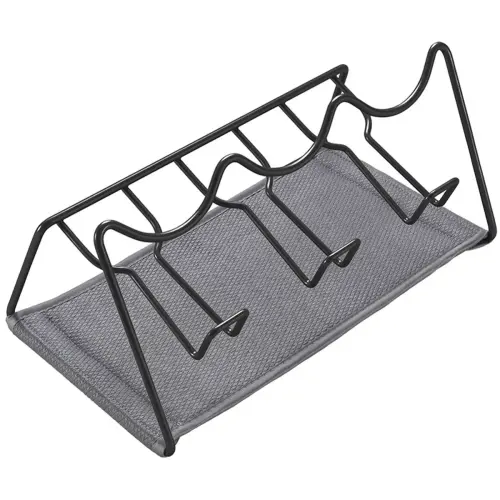 Égouttoir Sodatex 2 LAVA, noir mat - Metaltex photo du produit