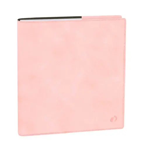 Agenda avec répertoire 2027 Exécutif - Semainier Planning Français - Bergame Rose clair - 14 mois de décembre à janvier - 16x16 cm - Quo Vadis photo du produit