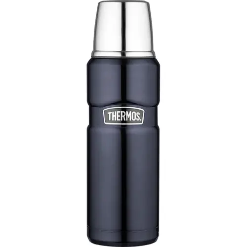 Bouteille isotherme STAINLESS KING, 0,47 litre, rouge - Thermos photo du produit