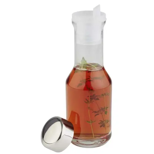 Huilier et vinaigrier, verre/acier inoxydable - APS photo du produit