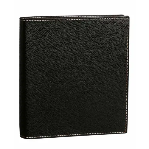 Agenda ann&eacute;e scolaire spiral&eacute; avec r&eacute;pertoire 2026-2027 ex&eacute;cutif S septembre - Semainier Planning Fran&ccedil;ais - Club - Noir - 13 mois de ao&ucirc;t &agrave; ao&ucirc;t - 16x16 cm - Quo Vadis photo du produit